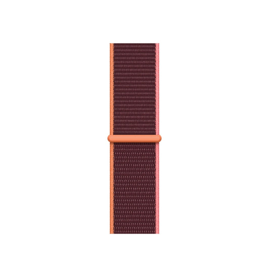 Loop Type Sport Watch Band For Apple Watch Series 9&8&7 41mm / SE 3&SE 2&6&SE&5&4 40mm / 3&2&1 38mm(Plum) - Watch Bands by buy2fix | Online Shopping UK | buy2fix