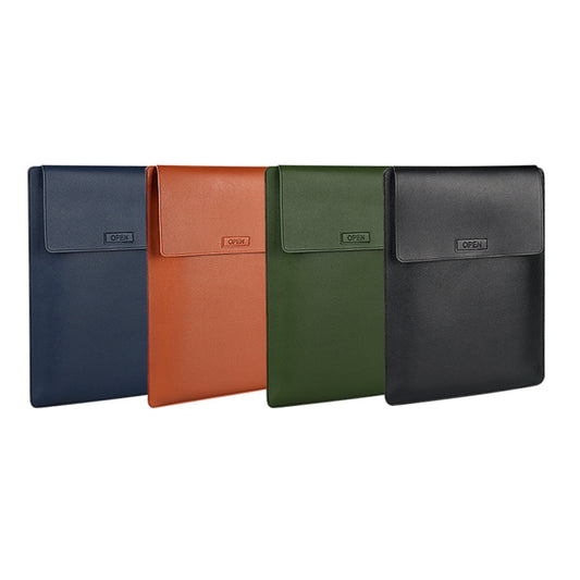 PU06 3 in 1 PU Multifunctional Laptop Bag, Size:14.1-15.4 inch(ArmyGreen) by buy2fix