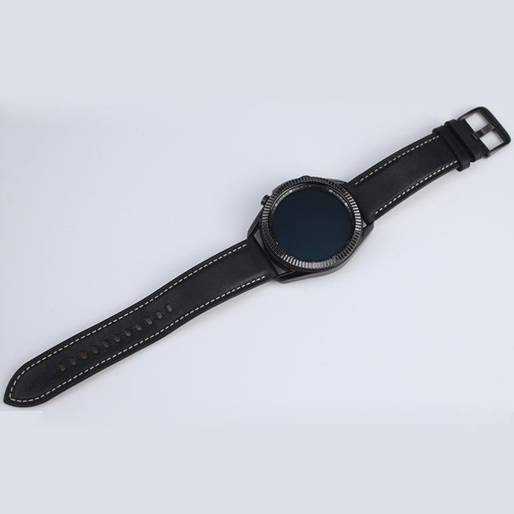 For Samsung Galaxy Watch 3 41mm Smart Watch Wave Texture Bezel Ring(Black) - Watch Cases by ENKAY | Online Shopping UK | buy2fix