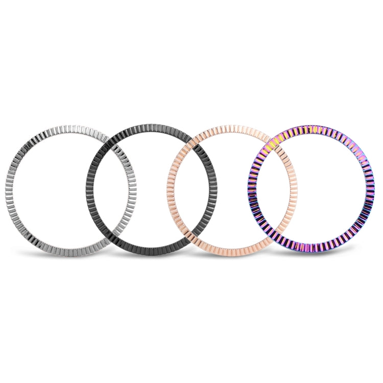 For Samsung Galaxy Watch 3 41mm Smart Watch Wave Texture Bezel Ring(Black) - Watch Cases by ENKAY | Online Shopping UK | buy2fix