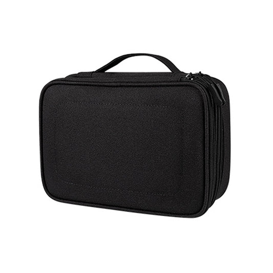 SM02S Double-layer Multifunctional Digital Accessory Storage Bag(Black) by buy2fix