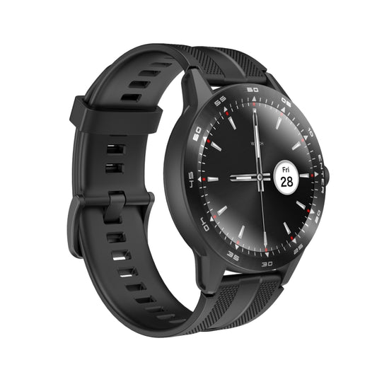CR211 1.3 inch TFT Color Screen 5ATM Waterproof Smart Watch, Support Sleep Monitoring / Heart Rate Monitoring / Blood Oxygen Monitoring / Incoming Call & Information Reminder(Black) by buy2fix