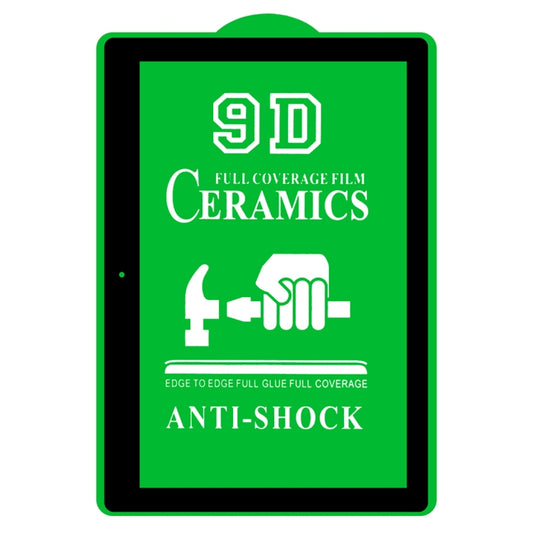 For Lenovo Tab E10 TB-X104F 10.0 inch 9D Full Screen Full Glue Ceramic Film by buy2fix