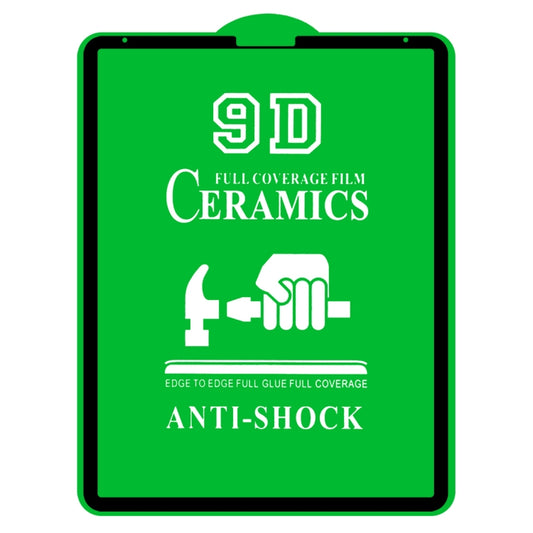 9D Full Screen Full Glue Ceramic Film For iPad Pro 12.9 2021 by buy2fix