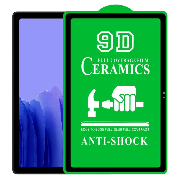 For Samsung Galaxy Tab A7 10.4 2020 T505 9D Full Screen Full Glue Ceramic Film - For Samsung Tab by buy2fix | Online Shopping UK | buy2fix
