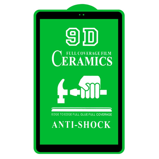 For Samsung Galaxy Tab A 10.5 2018 T590/T595 25 PCS 9D Full Screen Full Glue Ceramic Film by buy2fix