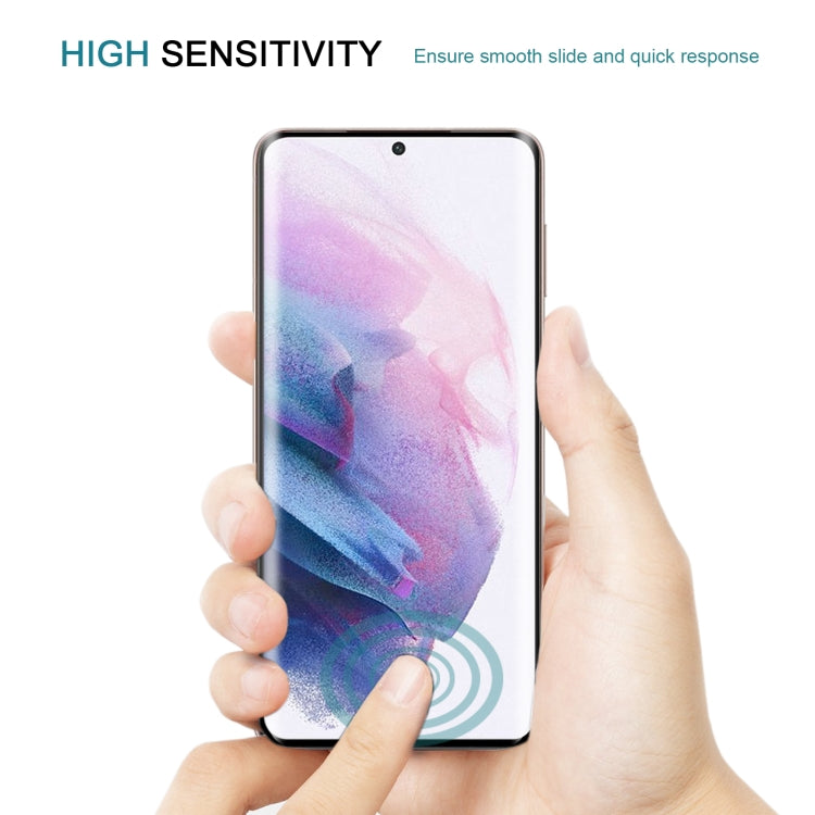For Samsung Galaxy S21+ 5G 25pcs Full Glue 9H HD 3D Curved Edge Tempered Glass Film(Black) - Galaxy Tempered Glass by buy2fix | Online Shopping UK | buy2fix