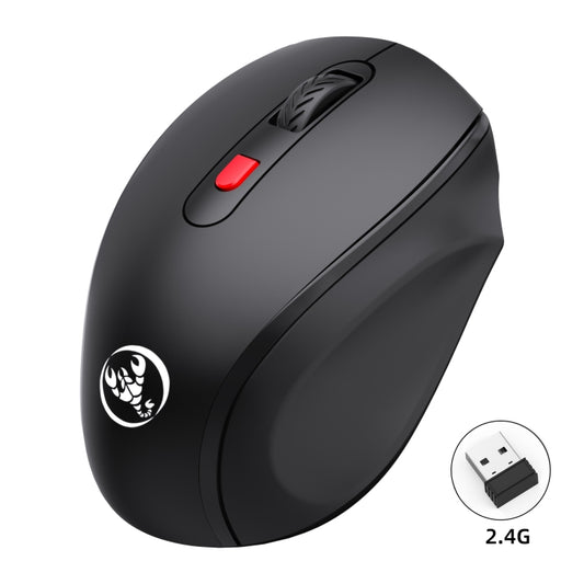 HXSJ T67 2.4G Simple Style Wireless Mouse(Black) by HXSJ