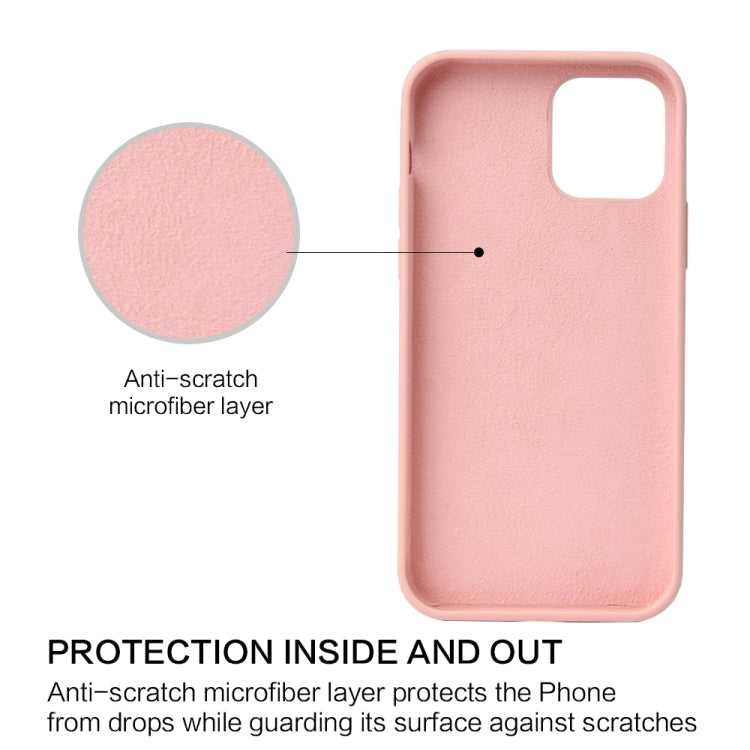 For iPhone 13 Solid Color Liquid Silicone Shockproof Protective Case(Red) - iPhone 13 Cases by buy2fix | Online Shopping UK | buy2fix