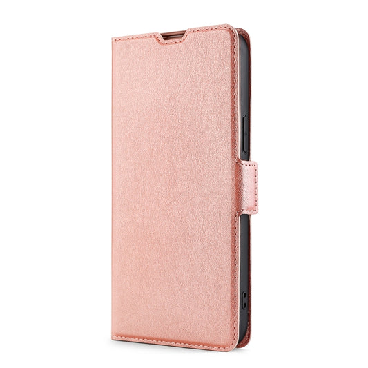 Ultra-thin Voltage Side Buckle PU + TPU Horizontal Flip Leather Case with Holder & Card Slot For iPhone 11(Rose Gold) by buy2fix