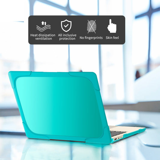 For Microsoft Surface Laptop 3 / 4 13.5 inch 1868 / 1951 Steel TPU + PC Two-color Anti-fall Laptop Protective Case(Sky Blue) by buy2fix