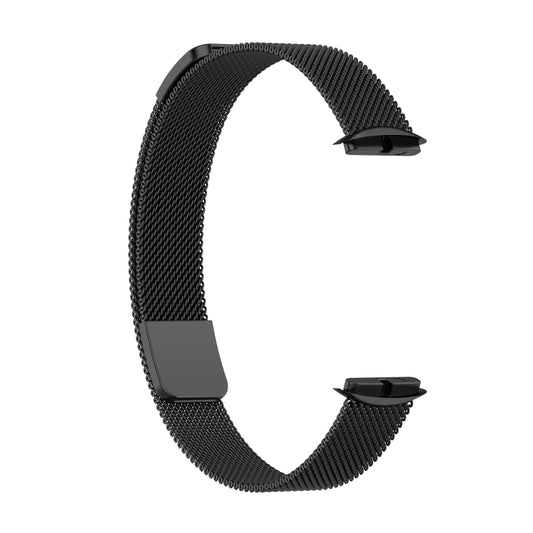 For Fitbit Luxe Special Edition Milanese Metal Magnetic Watch Band(Black) by buy2fix