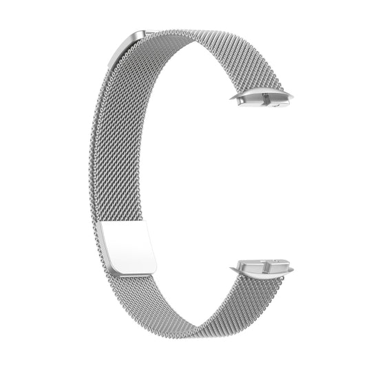 For Fitbit Luxe Special Edition Milanese Metal Magnetic Watch Band(Silver) by buy2fix