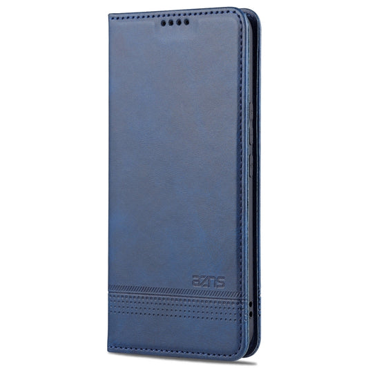 For Honor 50 AZNS Magnetic Calf Texture Horizontal Flip Leather Case with Card Slots & Holder & Wallet(Dark Blue) - Honor Cases by AZNS | Online Shopping UK | buy2fix