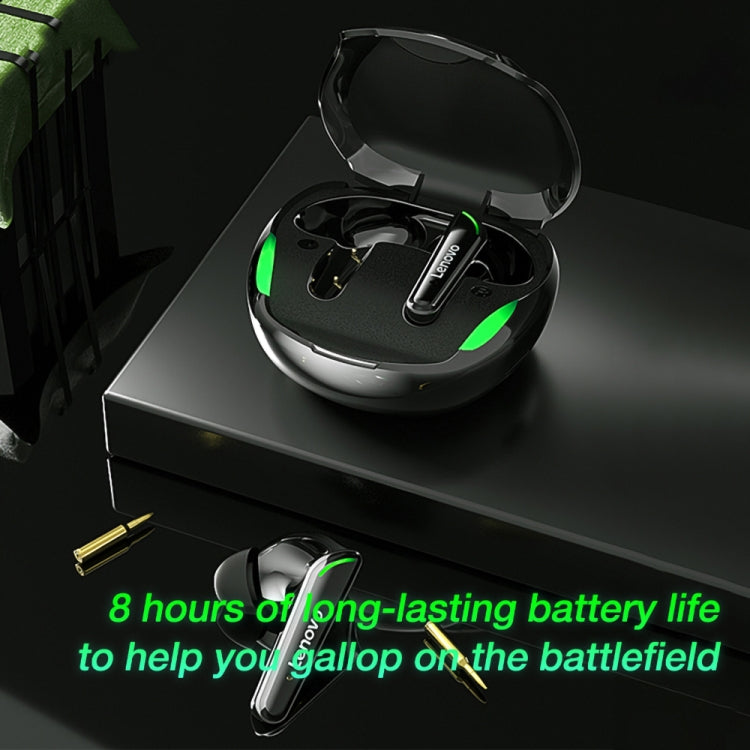 Lenovo XT92 Bluetooth 5.1 TWS Gaming Wireless Bluetooth Earphone(Black) by Lenovo
