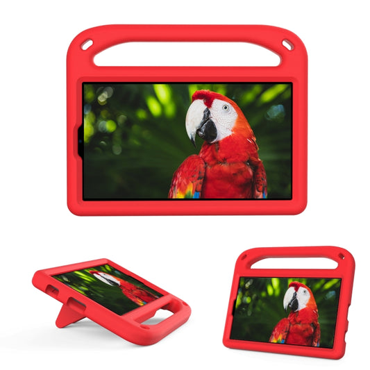 For Samsung Galaxy Tab A7 Lite 8.7 SM-T220 / SM-T225 Handle Portable EVA Shockproof Anti Falling Protective Case with Triangle Holder(Red) by buy2fix