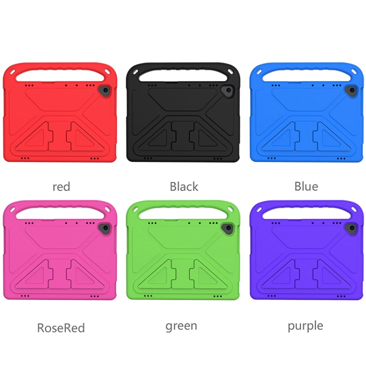 For Lenovo M10 FHD REL TB-X605FC / TB-X605LC Handle Portable EVA Shockproof Anti Falling Protective Case with Triangle Holder(Green) by buy2fix