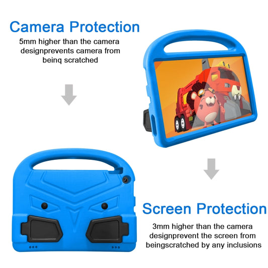 For Amazon Kindle Fire HD 10 2020/2019/2017 Sparrow Style EVA Material Children Shockproof Protective Case(Blue) by buy2fix