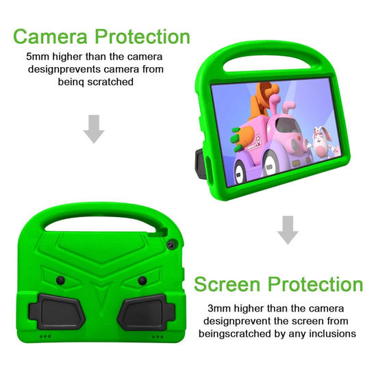 For Amazon Kindle Fire HD 10 2020/2019/2017 Sparrow Style EVA Material Children Shockproof Protective Case(Green) by buy2fix