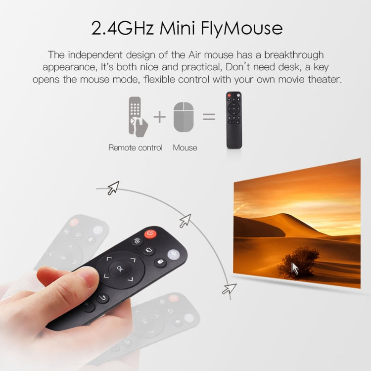 WEJOY DL-S9 1280x720P 300 Lumens Portable Home Theater LED HD Digital Projector, Android 6.0, 2G+16GB, EU Plug - LED Projector by WEJOY | Online Shopping UK | buy2fix