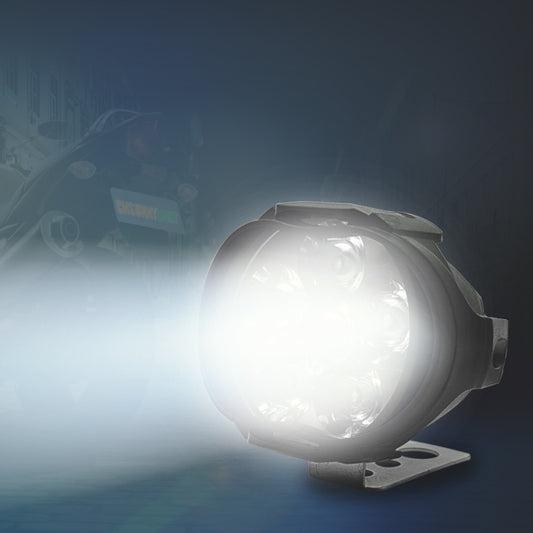 2 PCS L3C 8-85V / 16W / 5000K / 2000LM Motorcycle IP65 Waterproof External LED Spotlight by buy2fix