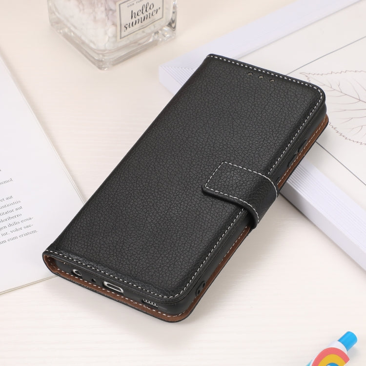 For Motorola Moto G30 / G20 / G10 4G Litchi Texture PU + TPU Horizontal Flip Leather Case with Holder & Card Slots & Wallet(Black) by buy2fix
