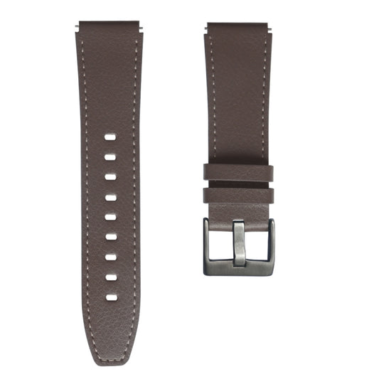 For Huawei Watch GT2 Pro Leather Watch Band(Grey) - Watch Bands by buy2fix | Online Shopping UK | buy2fix