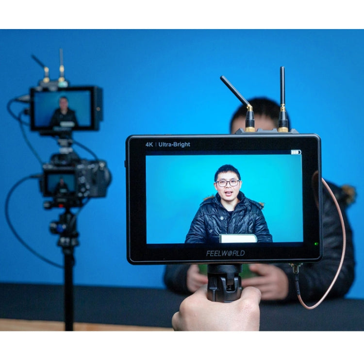 FEELWORLD LUT7S PRO 1920x1200 2200 nits 7 inch IPS Screen HDMI 4K SDI Touch Camera Monitor by FEELWORLD