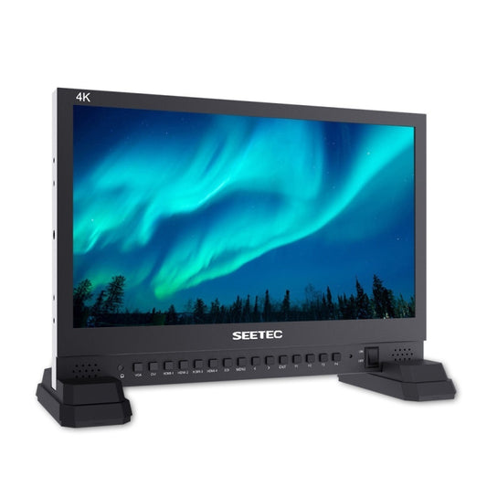 SEETEC 4K156-9HSD 3840x2160 300 nits 15.6 inch IPS Screen HDMI 4K 3G-SDI Four Screen Split Display Monitor by SEETEC