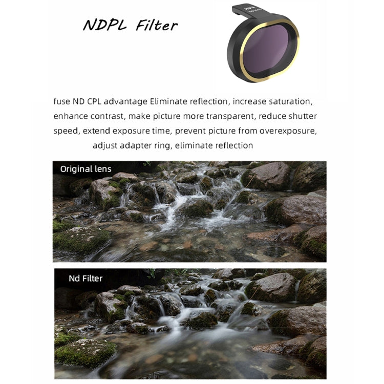 JSR for FiMi X8 mini Drone 4 in 1 ND8PL + ND16PL + ND32PL + ND64PL Lens Filter Kit - by JSR | Online Shopping UK | buy2fix