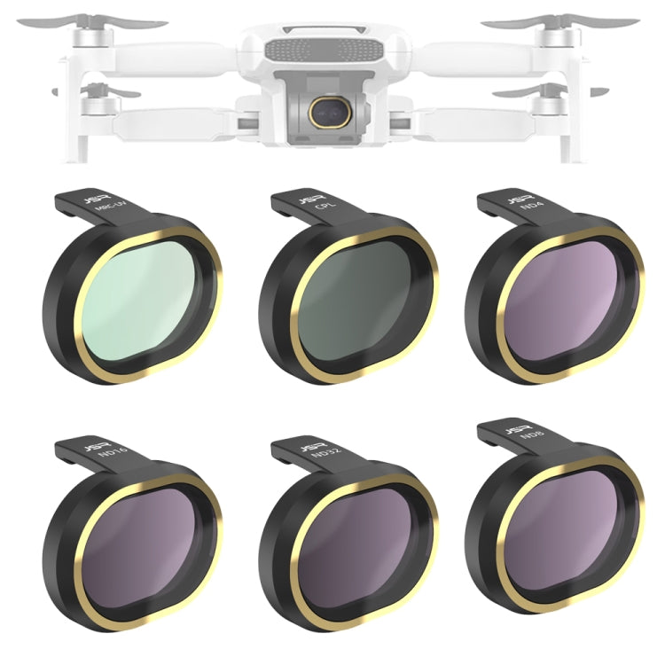 JSR for FiMi X8 mini Drone 6 in 1 UV + CPL + ND4 + ND8 + ND16 + ND32 Lens Filter Kit - by JSR | Online Shopping UK | buy2fix