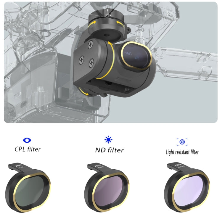 JSR for FiMi X8 mini Drone 6 in 1 UV + CPL + ND4 + ND8 + ND16 + ND32 Lens Filter Kit - by JSR | Online Shopping UK | buy2fix