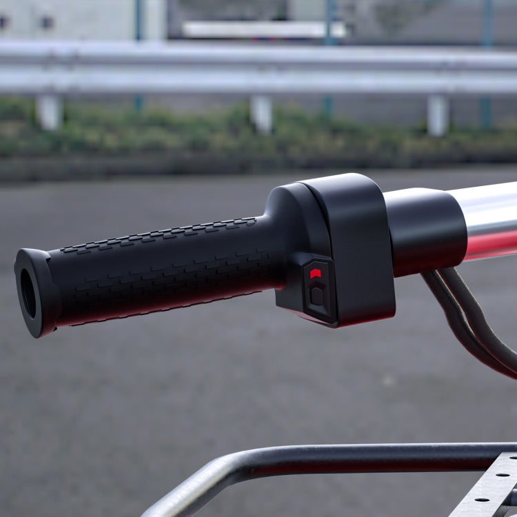 WUPP CS-1324A1 ATV Intelligent Electric Heating Hand Cover Heated Grip with Five Gear Temperature Control & Indicator Light by WUPP