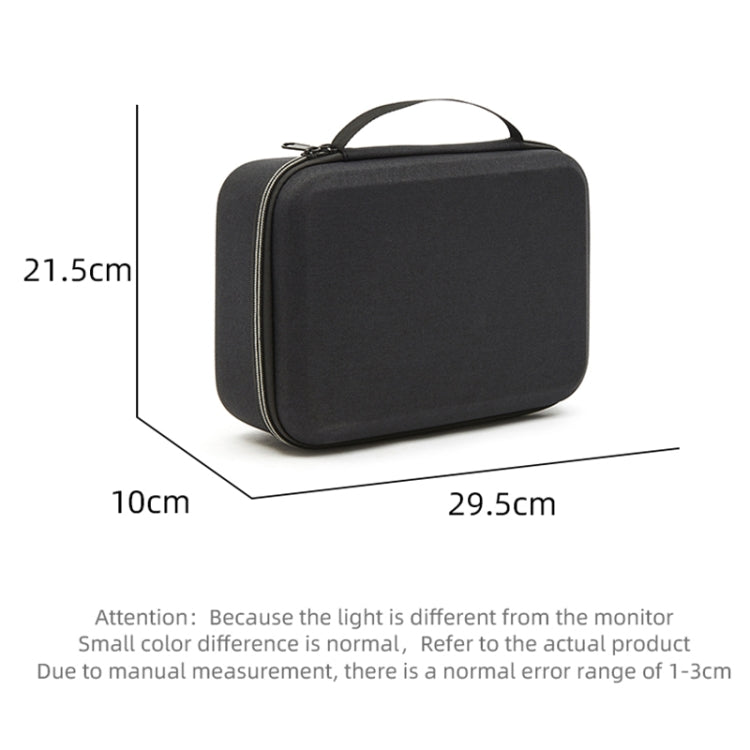 For DJI Mini SE Shockproof Nylon Carrying Hard Case Storage Bag, Size: 21.5 x 29.5 x 10cm(Black + Red Liner) - Carry Cases & Bags by buy2fix | Online Shopping UK | buy2fix