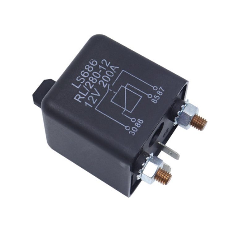 12V 4.8W Start Type 200A RV Modified Start Relay - Relays by buy2fix | Online Shopping UK | buy2fix