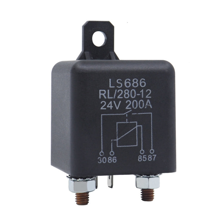 24V 1.8W Continuous Type 200A RV Modified Start Relay - Relays by buy2fix | Online Shopping UK | buy2fix