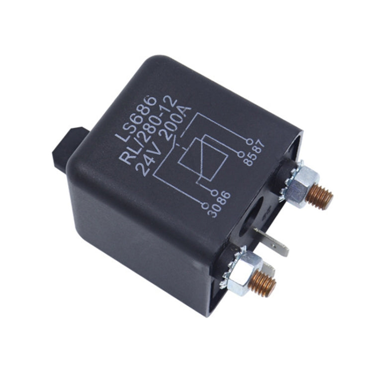 24V 1.8W Continuous Type 200A RV Modified Start Relay - Relays by buy2fix | Online Shopping UK | buy2fix