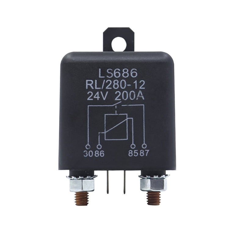 24V 1.8W Continuous Type 200A RV Modified Start Relay - Relays by buy2fix | Online Shopping UK | buy2fix
