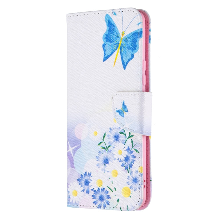For OPPO Realme 8 / Realme 8 Pro Colored Drawing Pattern Horizontal Flip Leather Case with Holder & Card Slots & Wallet(Butterfly Love) - Realme Cases by buy2fix | Online Shopping UK | buy2fix