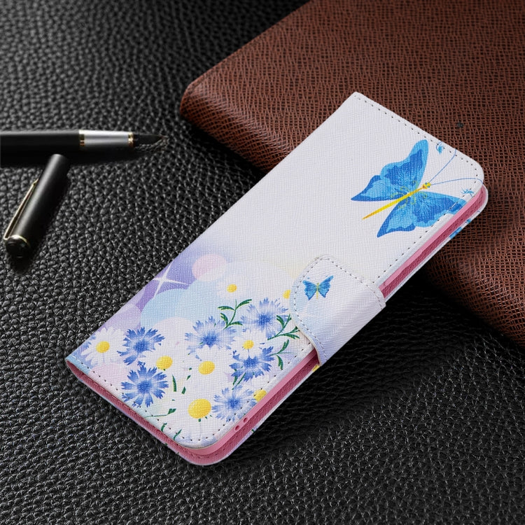 For OPPO Realme 8 / Realme 8 Pro Colored Drawing Pattern Horizontal Flip Leather Case with Holder & Card Slots & Wallet(Butterfly Love) - Realme Cases by buy2fix | Online Shopping UK | buy2fix