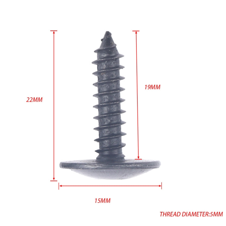 A5476 50 PCS M5x19 Mudguard Screws with Wrench N90892001 for Audi - Nuts & Bolts by buy2fix | Online Shopping UK | buy2fix
