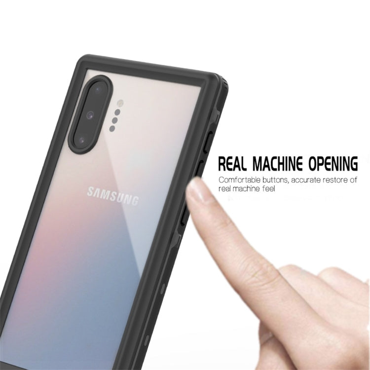 For Galaxy Note 10+ RedPepper Shockproof Waterproof PC + TPU Protective Case(Black) by RedPepper