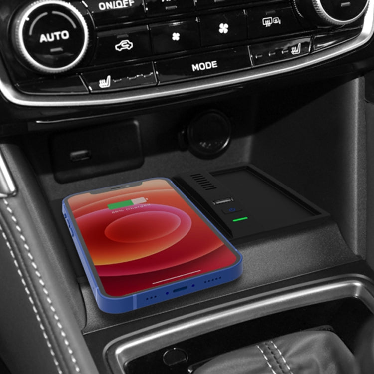 Car Qi Standard Wireless Charger 10W Quick Charging for Subaru Forester 2019-2021, Left Driving - Wireless Charging Pads by buy2fix | Online Shopping UK | buy2fix
