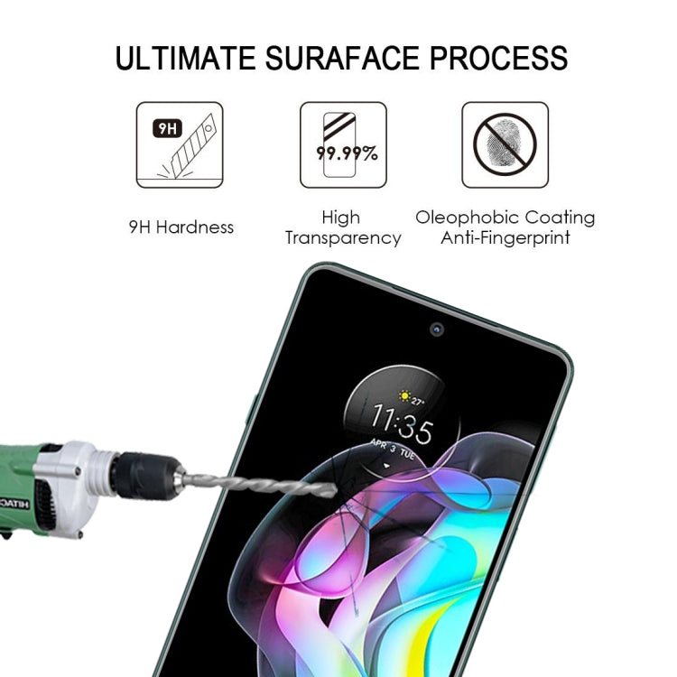 For Motorola Edge 20 Lite / Edge 20 Fusion Full Glue Full Screen Tempered Glass Film - Motorola Tempered Glass by buy2fix | Online Shopping UK | buy2fix