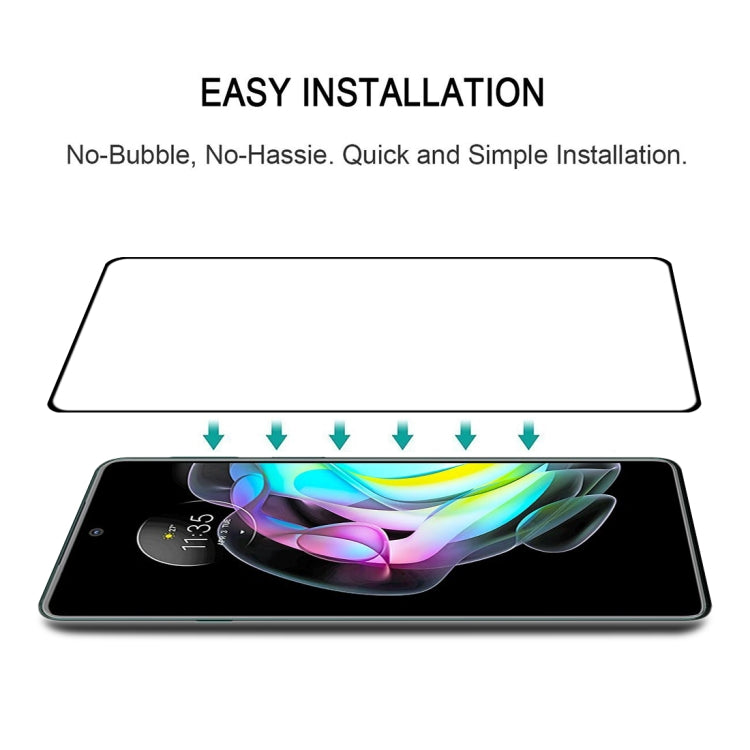 For Motorola Edge 20 Lite / Edge 20 Fusion Full Glue Full Screen Tempered Glass Film - Motorola Tempered Glass by buy2fix | Online Shopping UK | buy2fix