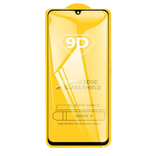 For Samsung Galaxy M32 4G 9D Full Glue Full Screen Tempered Glass Film by buy2fix