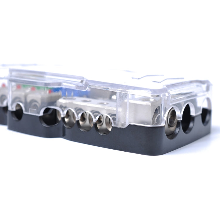 A0529 Multi-functional LED Car Audio Stereo Mini ANL Fuse Box with Wrench - Fuse by buy2fix | Online Shopping UK | buy2fix