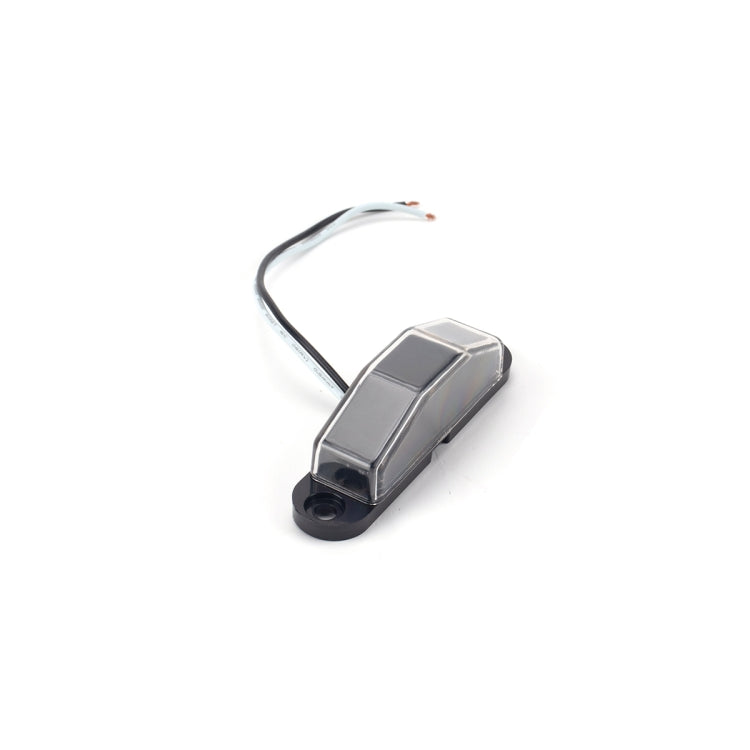 A4067 Trailer / RV / Truck 10-30V 4LED Triangle License Plate Light - License Plate Lights by buy2fix | Online Shopping UK | buy2fix