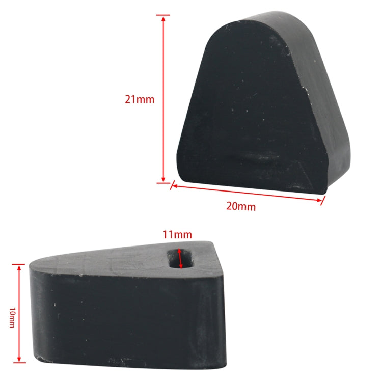 A5177 Car Tailgate Latch Rubber Stop Bumpers 16633065 for Chevrolet - Others by buy2fix | Online Shopping UK | buy2fix