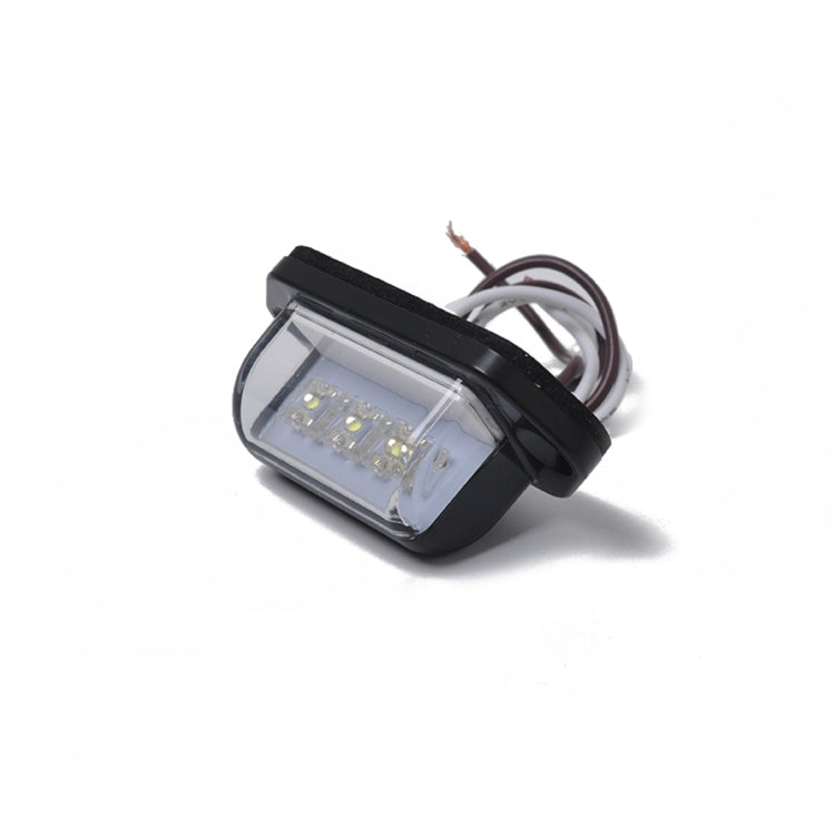 A5662 Truck Trailer Lorry 12V 3LEDs Number Licence Plate Light Rear Tail Lamp - In Car by buy2fix | Online Shopping UK | buy2fix